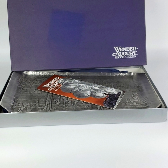 Wendell August Aluminum Handmade Tray  BNIB - Picture 10 of 12